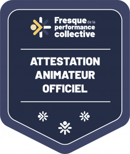 Animatrice officiel fresque de la performance collective